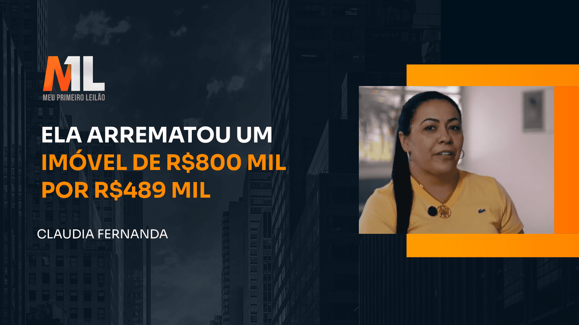 Depoimento de Claudia Fernanda